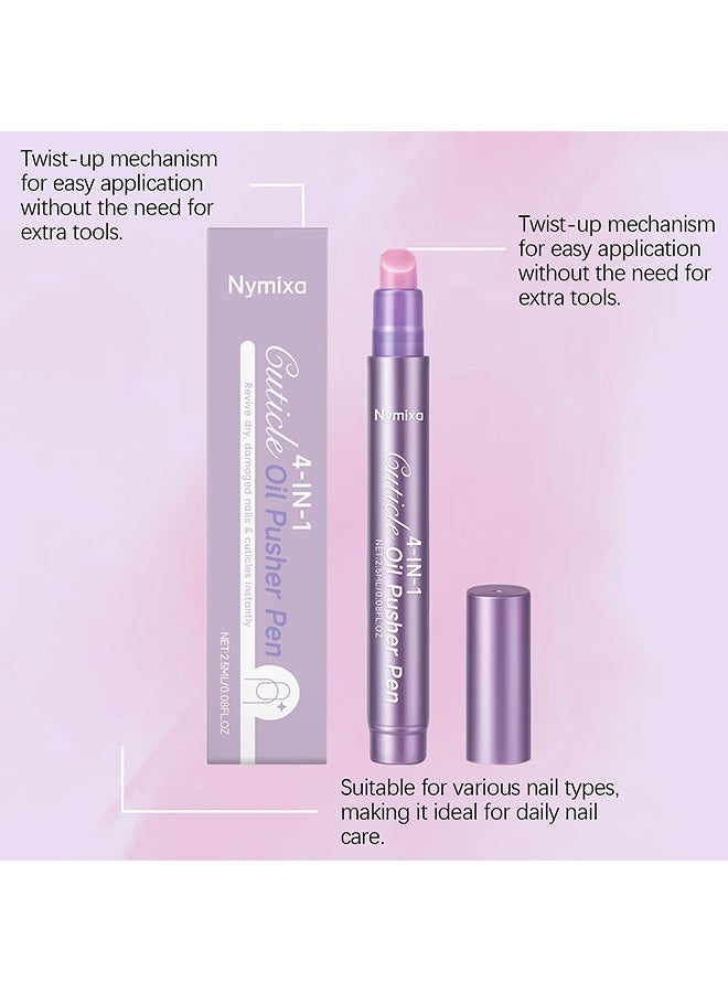 Nymixa Nail care pen - Moisturizes nail edges, softens cuticles, provides natural shine for daily nail care 2.5ml - Image 4